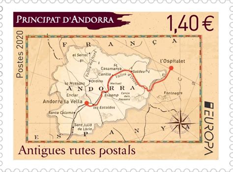 Andorra population is equivalent to 0.00099% of the total world population. New Issues 2020: French Andorra (EUROPA) - Philatelic Pursuits