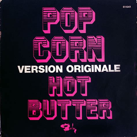 Hot Butter Popcorn Version Originale 1972 Vinyl Discogs