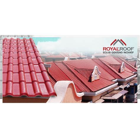 Jual Atap Genteng Upvc Royal Roof 176 X 96 Cm Royalroof Jakarta