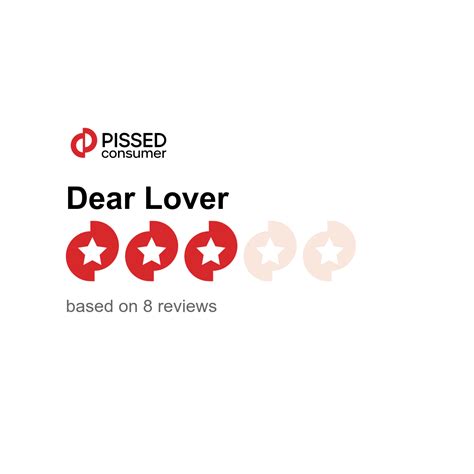 Dear Lover Reviews Dear Pissedconsumer