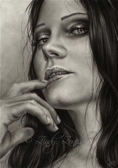 Female Pencil Drawing Images Drawing Pencil Drawings Beautiful Portrait Draw Face Realistic