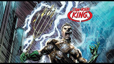 Justice League 17 Review All Hail The King Throne Of Atlantis