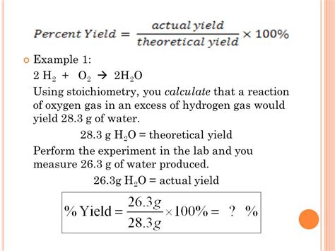 How To Calculate Percentage Yield Haiper