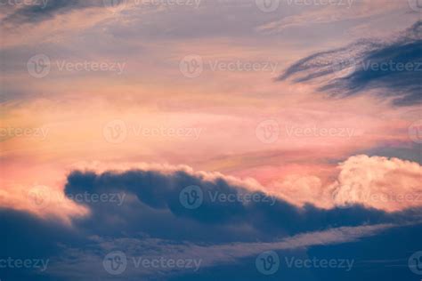 Beautiful Dramatic Sky And Clouds In The Sunset 7747267 Stock Photo At