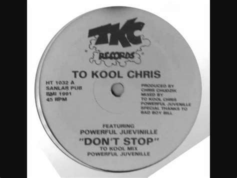 to kool chris feat powerful juvenile s don t stop sample of twin