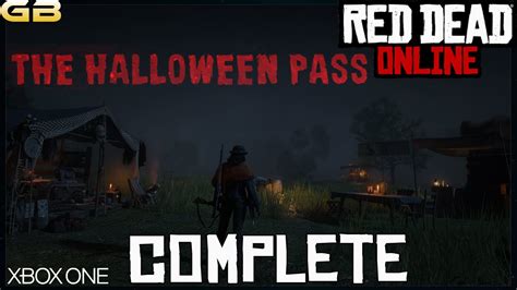 Red Dead Online Halloween Pass Complete Youtube