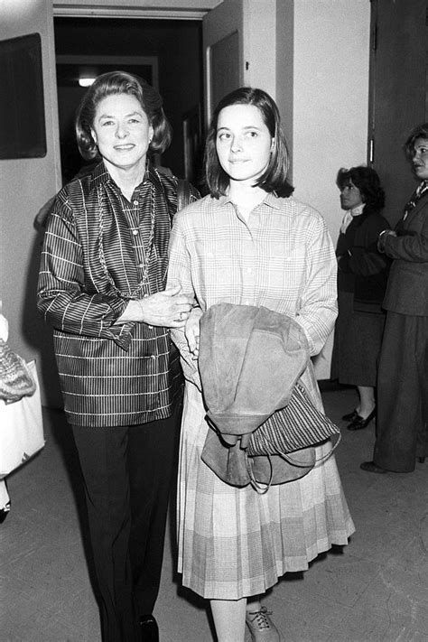 Swedish Actress Ingrid Bergman And Her Daughter Italian Actress Isabella Rossellini Posing