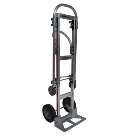 Convertible Hand Truck With Solid Rubber Wheels Magliner Gemini Sr