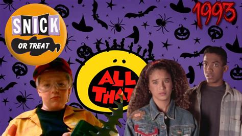 Snick Or Treat Saturday Night Nickelodeon 1993 Full Episodes With