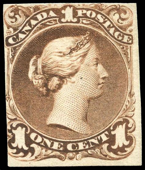 Buy Canada 22p Queen Victoria 1868 1¢ Plate Proofs Arpin Philately