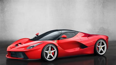 Wallpaper Ferrari 2013 Laferrari Luxurious Red Side 3840x2160