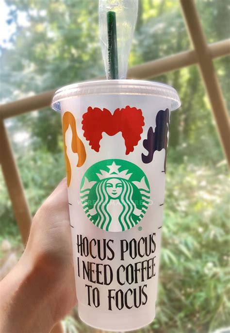 38 отметок «нравится», 2 комментариев — vw theory (@dfood.district) в instagram: Hocus Pocus I Need Coffee To Focus Disney Starbucks 24oz ...