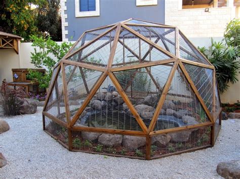 Wooden Geodesic Dome Eclectic Landscape Tel Aviv By Shepherds