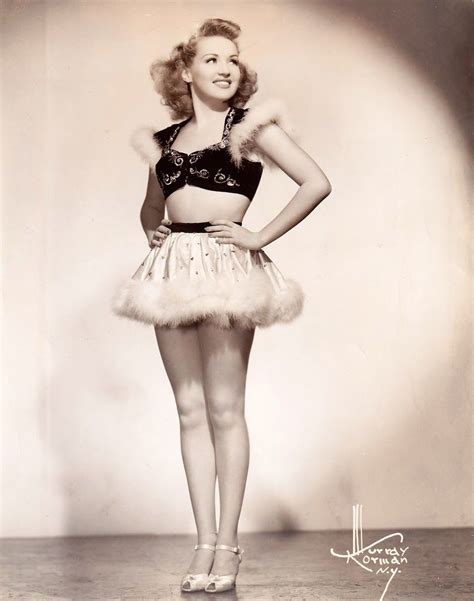 Beautiful Black And White Portraits Of Betty Grable In The S And