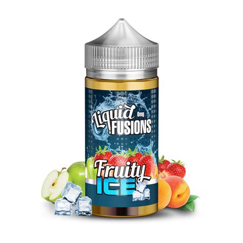 Liquid Fusions Fruity Ice E Cigarette Juice Vape Juice Vaperite