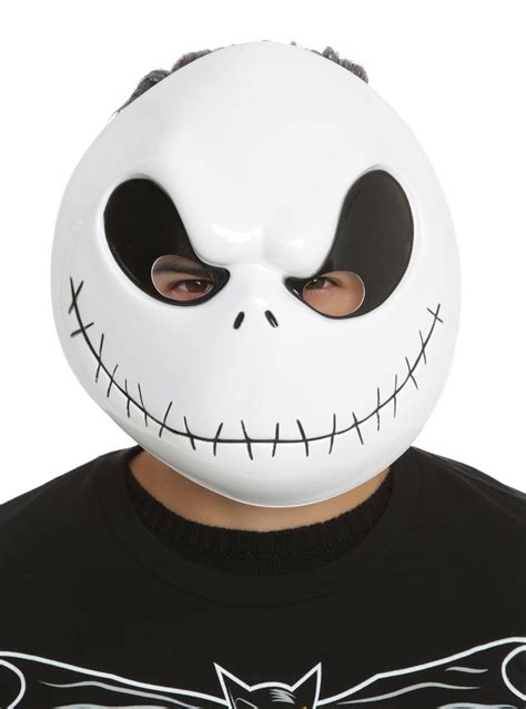 Jack Skellington Face Mask Printable Color