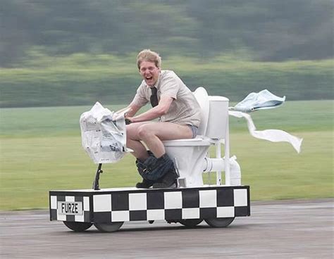 A Plumber In Lincolnshire Built The Fastest Motorised Toilettoilet