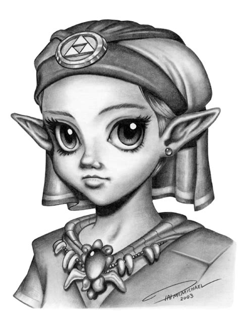 Young Princess Zelda By Pat Mcmichael On Deviantart