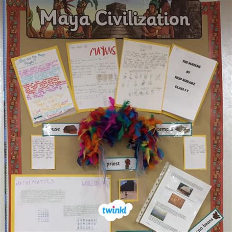 Maya Civilization Classroom Display Classroom Displays Maya