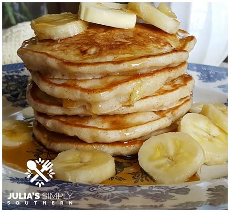 Banana Pancakes From Scratch Julias Simply Southern