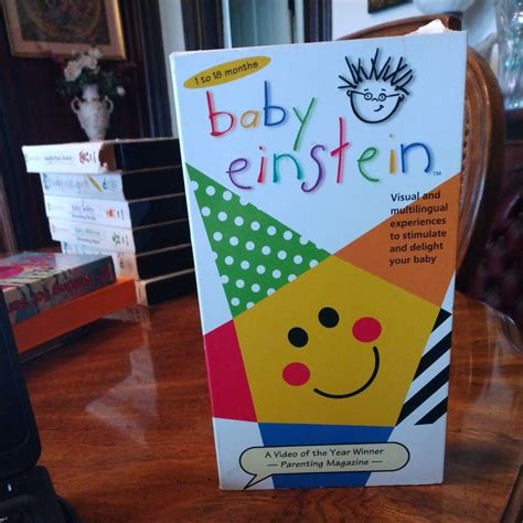 Baby Einstein Language Nursery Vhs Tape 2000 Ages 1 18 Months