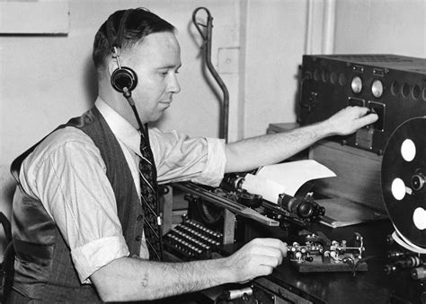 Navy Radio Telegraph Man Photograph By Underwood Archives