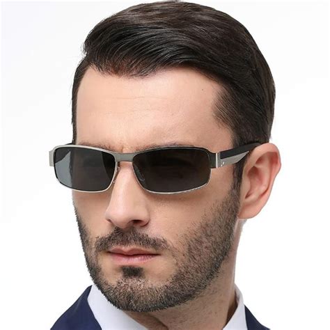 High Quality Luxury Design Polarized Sunglasses Men Sunglasses Vintage Retro Style Outdoor