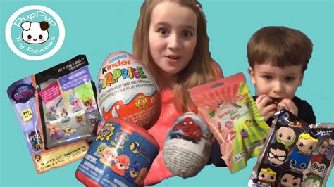 Opening Blind Bags And Surprise Eggs Youtube