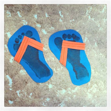 Pin By Anna Filer On Footprint And Handprint Art Footprint Art