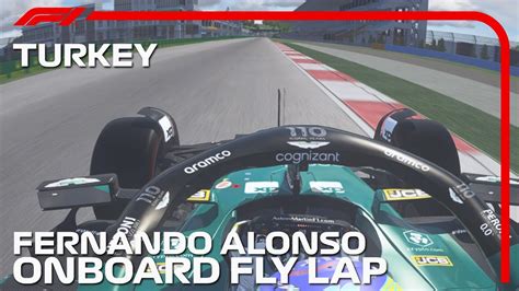 F1 2023 Fernando Alonso Onboard Lap Around Istanbul Park Turkey