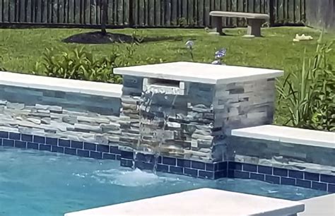 Pool Scupper Spout Water Features With Stunning Examples