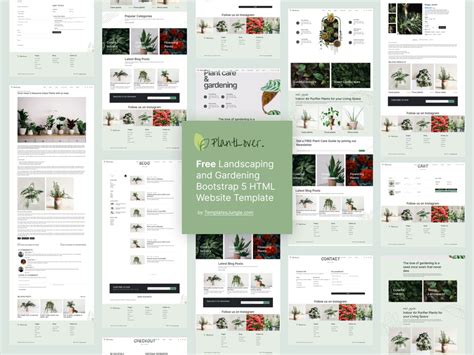 Free Html Css Gardening And Landscaping Website Templates
