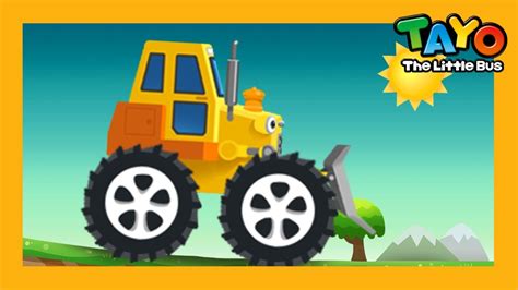 Billy The Bulldozer L Job Game 6 L Learn Street Vehicles L Tayo The