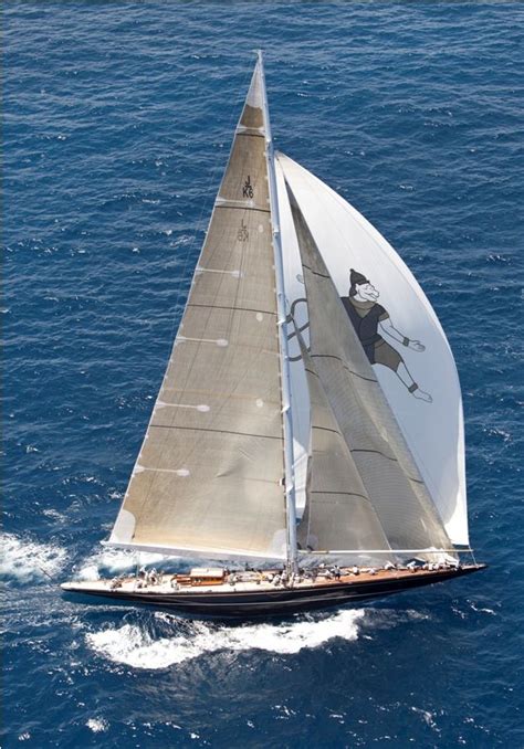 J Class Yacht Endeavour Ii Also Known As Hanuman Photo Courtesy Of
