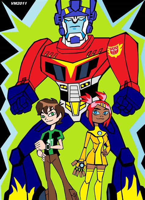 Ben 10 And The Transformers 1 By Vectormagnus2011 On Deviantart