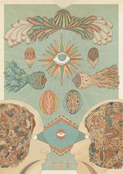 Katie Scott Psychedelic Art Science Illustration Art