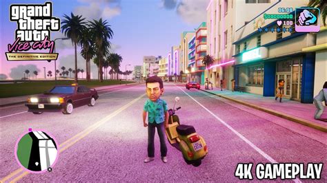 GTA Vice City The Definitive Edition 4K GAMEPLAY FOOTAGE LIVE PC