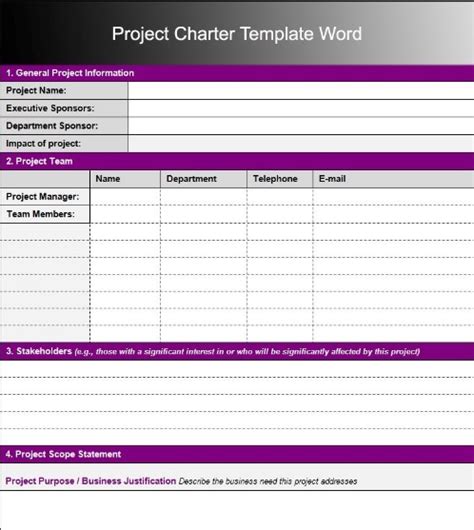 4 Term Of Reference Templates Printable Word Excel And Pdf