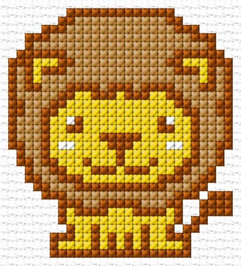Lion Cross Stitch Designs