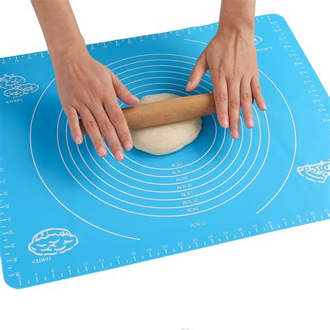 1pc 4030 Cm Sweet Color Silicone Nonstick Pastry Mat Kneading Dough