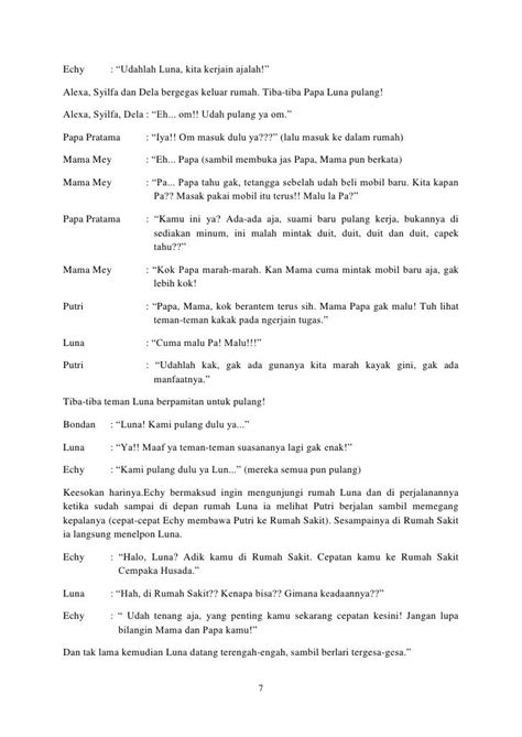 Contoh Naskah Drama Persahabatan 7 Orang Paling Menarik - Mosaicone