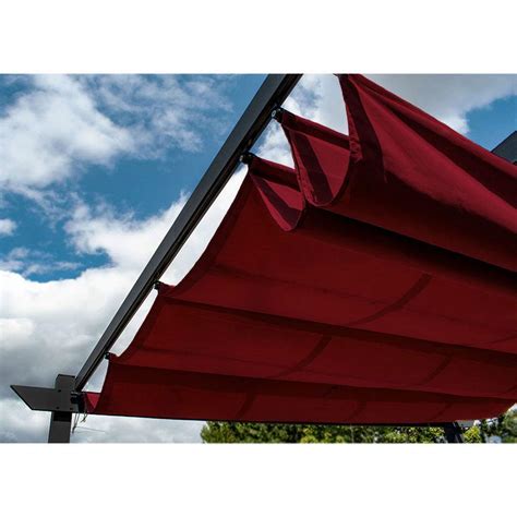 Aleko Pergfab13x10bg Pergola Canopy Fabric Replacement 156x120 Inches