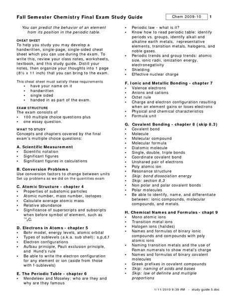 Lab safety/measurement/matter (ch 1,2) 1. 8 Best Images of Chemistry Review Worksheets - Periodic ...