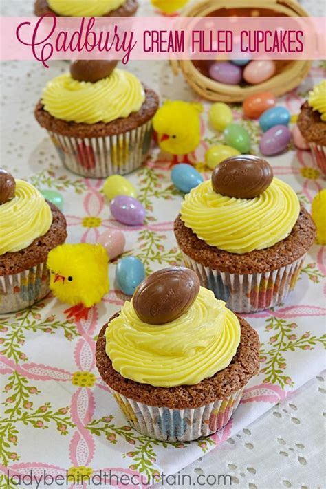 Holiday golden cupcakes | entenmann's. Cadbury Cream Filled Cupcakes | Recipe | Filled cupcakes ...