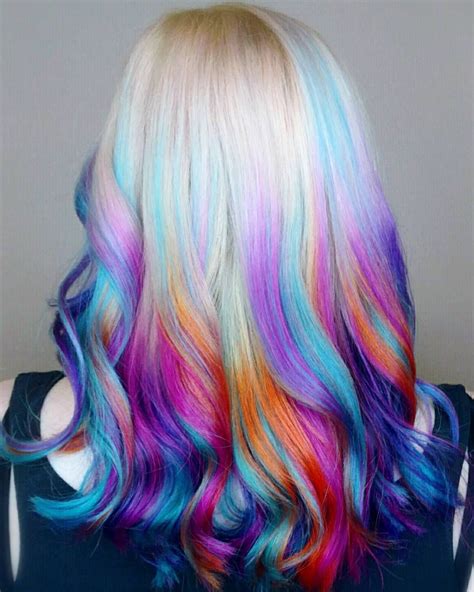 Vivid Hair Color Rainbow Hair Color Hair Color Crazy Pretty Hair Color Beautiful Hair Color