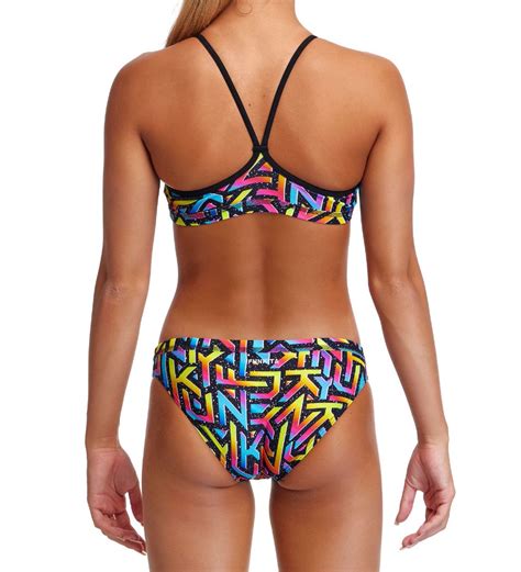 Funkita Bikini Racerback Uv50 Brand Galaxy