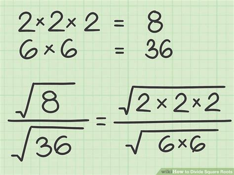 4 Ways To Divide Square Roots Wikihow