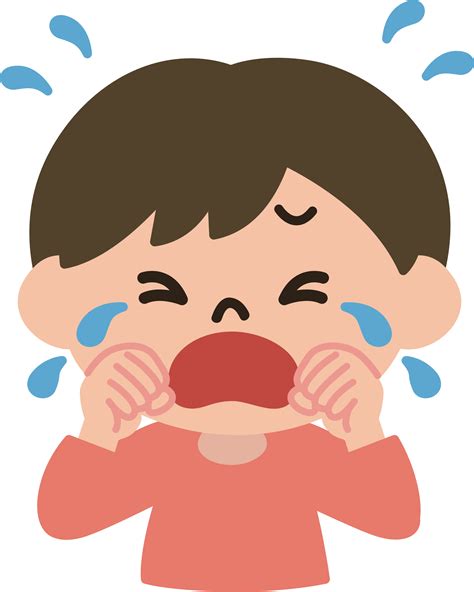Crying Boy Drawing Free Download On Clipartmag