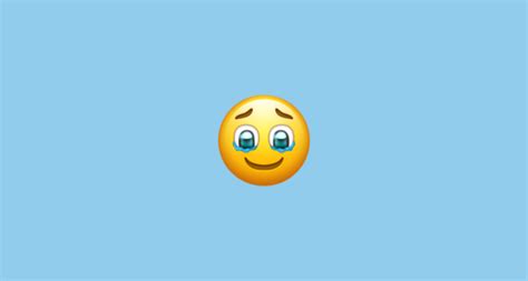 🥹 Face Holding Back Tears Emoji On Emojipedia Sample Images 140