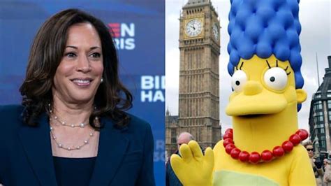 ‘a Little Disrespected Marge Simpson Responds After Kamala Harris